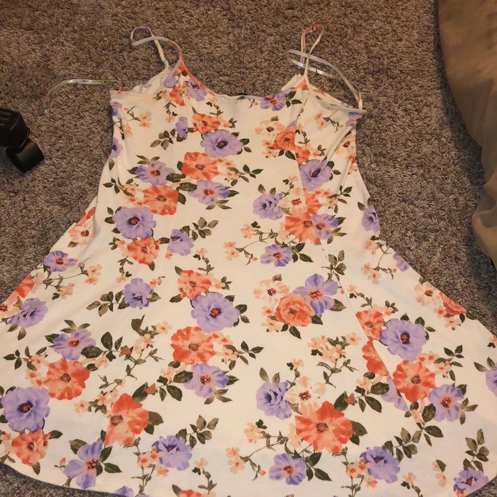 Short flower dress